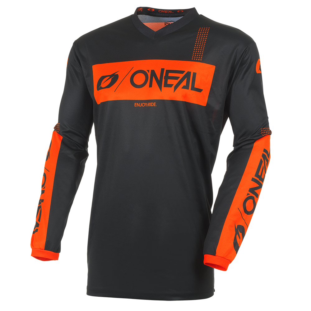Maglia O'NEAL ELEMENT RACEWEAR V.27 NERO/ARANCIO