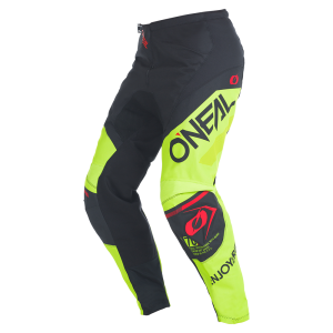 Pantaloni O'NEAL ELEMENT FACTOR V.27 NERO/GIALLO FLUO
