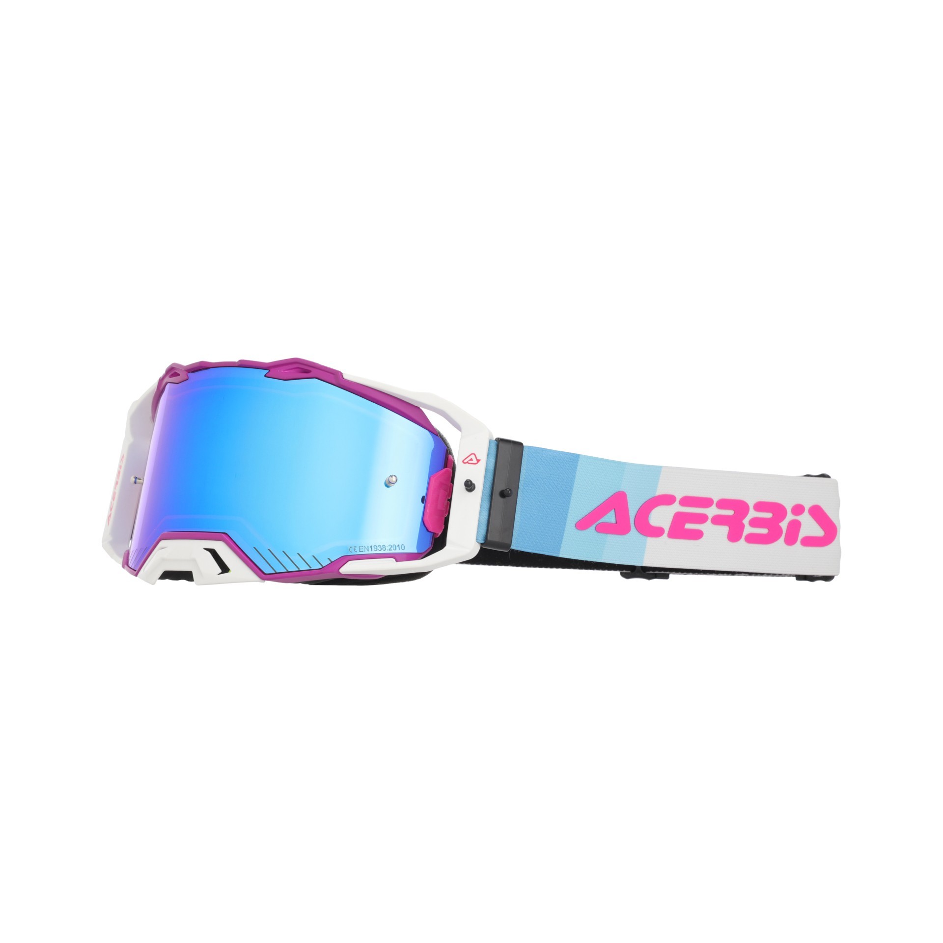 occhiali maschera motocross enduro mtb acerbis vulcan lente specchio