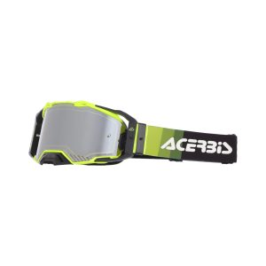 occhiali maschera motocross enduro mtb acerbis vulcan lente specchio