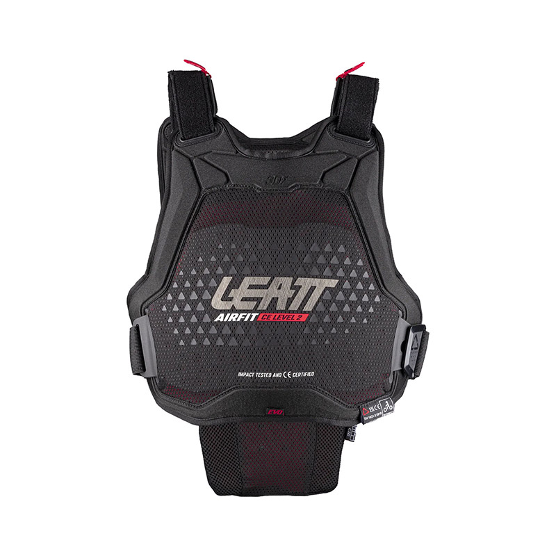 Chest protector pettorina motocross enduro mtb leatt 3df airfit livello 2 front