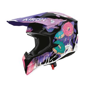 Casco AIROH WRAAAP DONUTS GLOSS