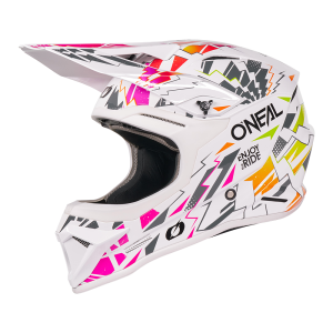 Casco O'NEAL 1 SERIES YOUTH STIXX V.27 BIANCO/MULTI