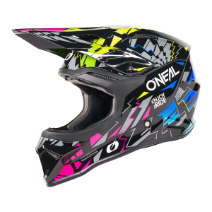 Casco O'NEAL 1 SERIES YOUTH STIXX V.27 NERO/MULTI