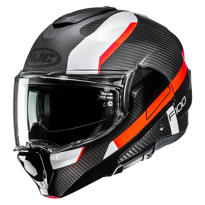 Casco HJC F100 CARBON ASKAN MC6HSF