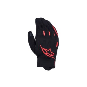 Guanti ALPINESTARS FASTER V3 PLASMA DRYSTAR NERO/ROSSO FLUO