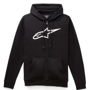 Felpa ALPINESTARS AGELESS ZIP V3 NERO/BIANCO
